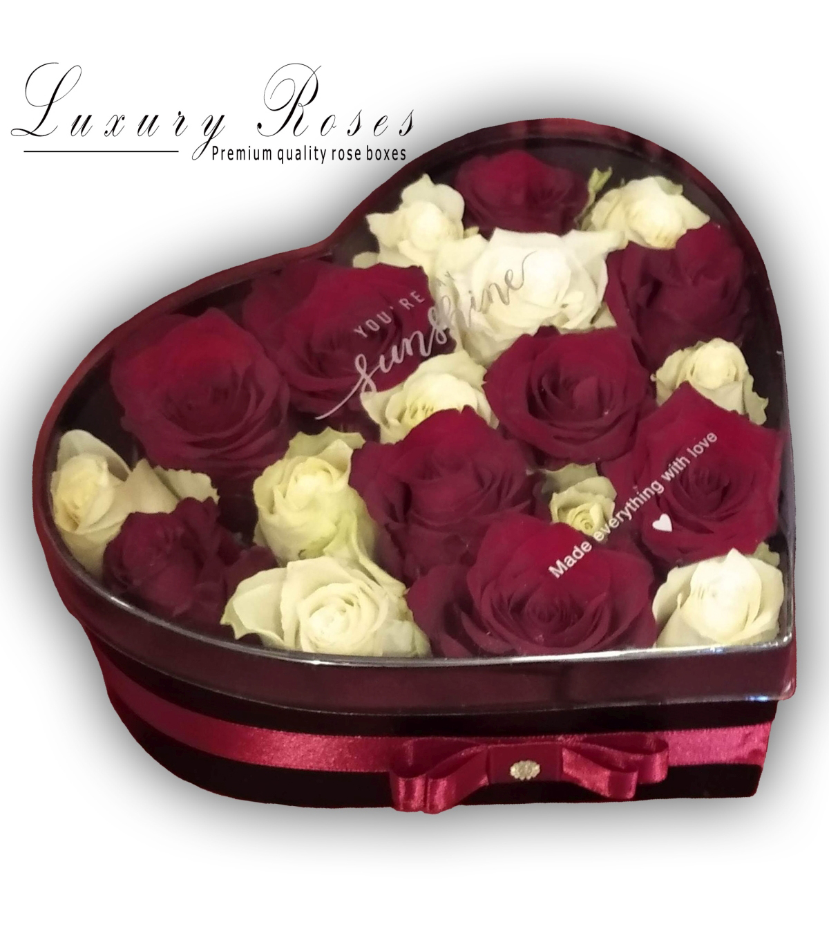 Luxury Roses ÉLŐ rózsaboxok