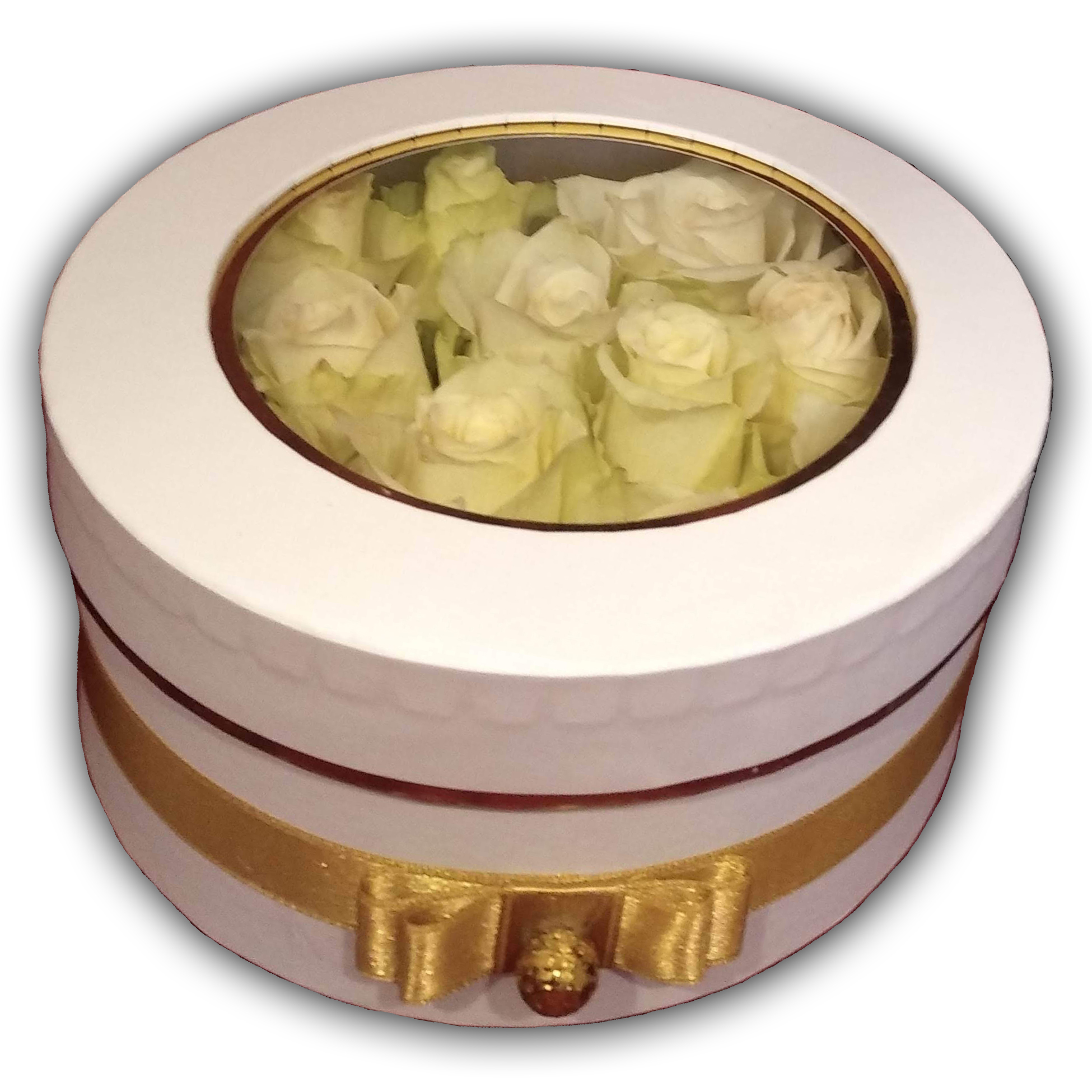Luxury Roses ÉLŐ rózsabox 18,5cm